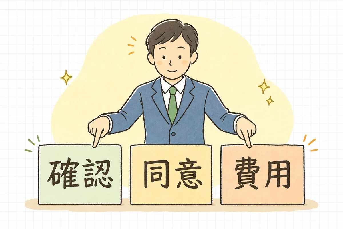 残置物の対応を三つの段階に分けて確かめる賃貸管理担当者